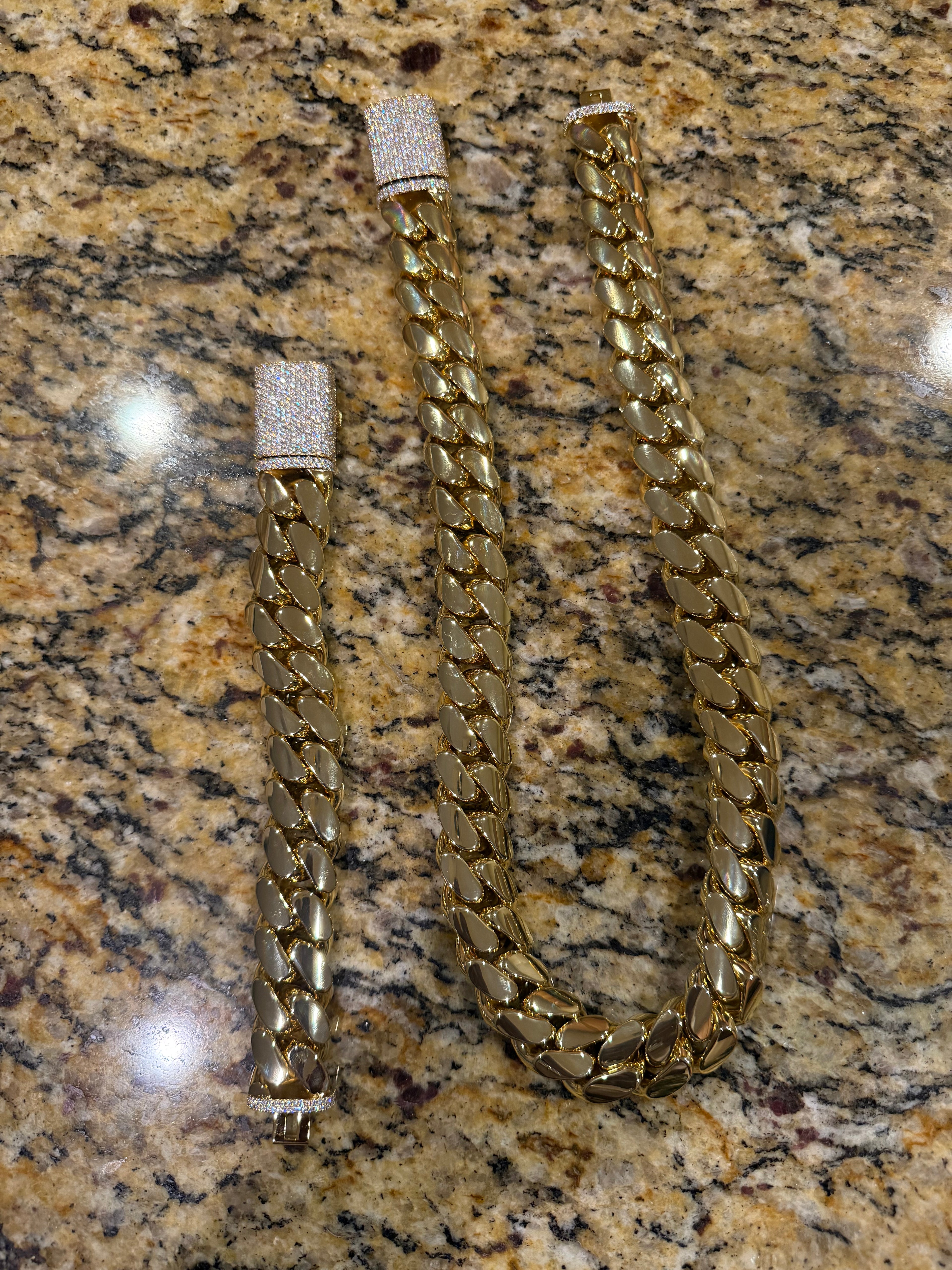 22mm Miami Cuban Set