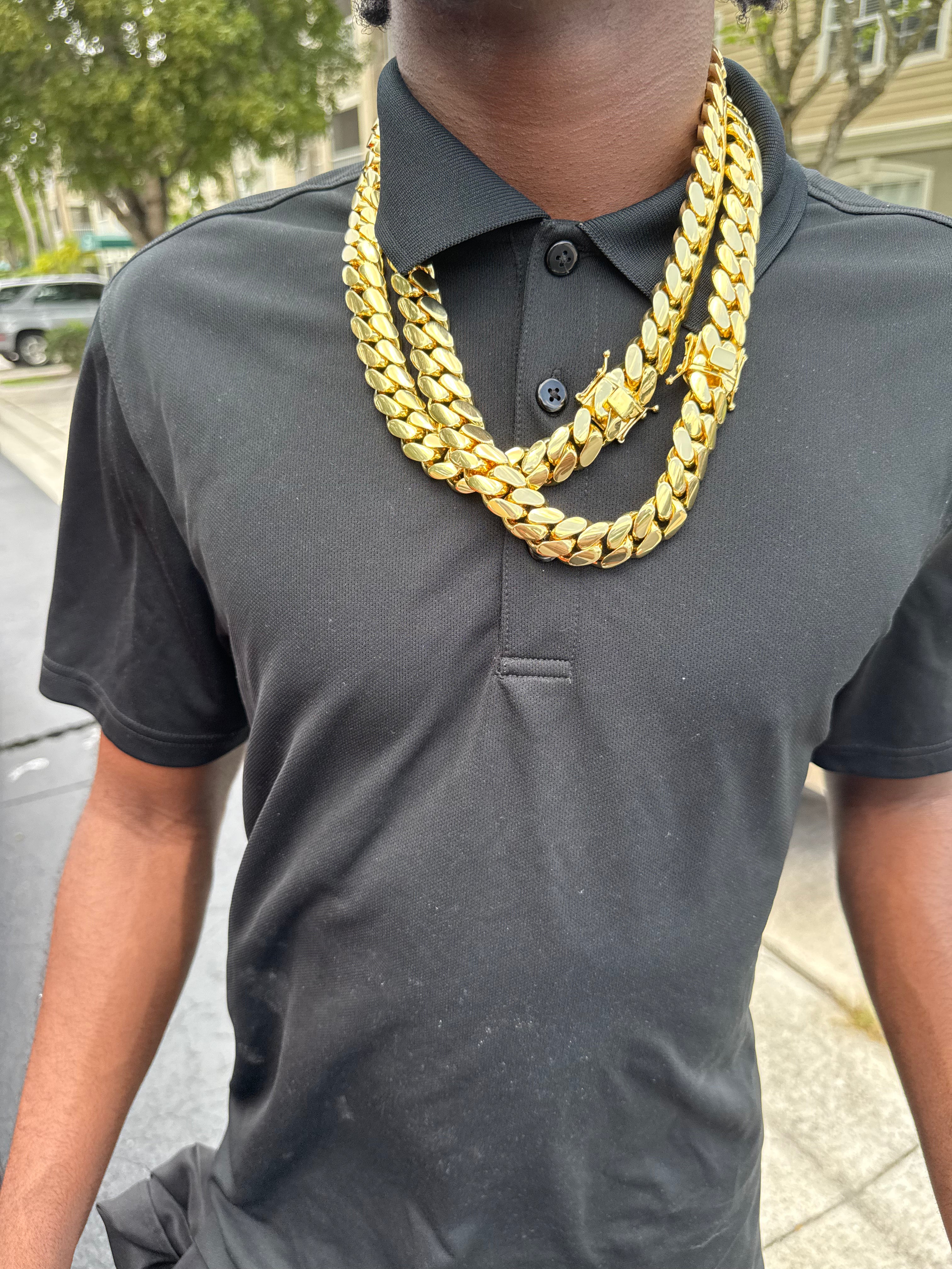 18mm Miami Cuban Necklace