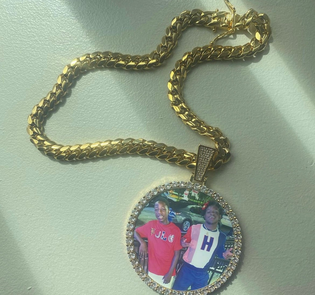 Large Picture Memorial Pendant