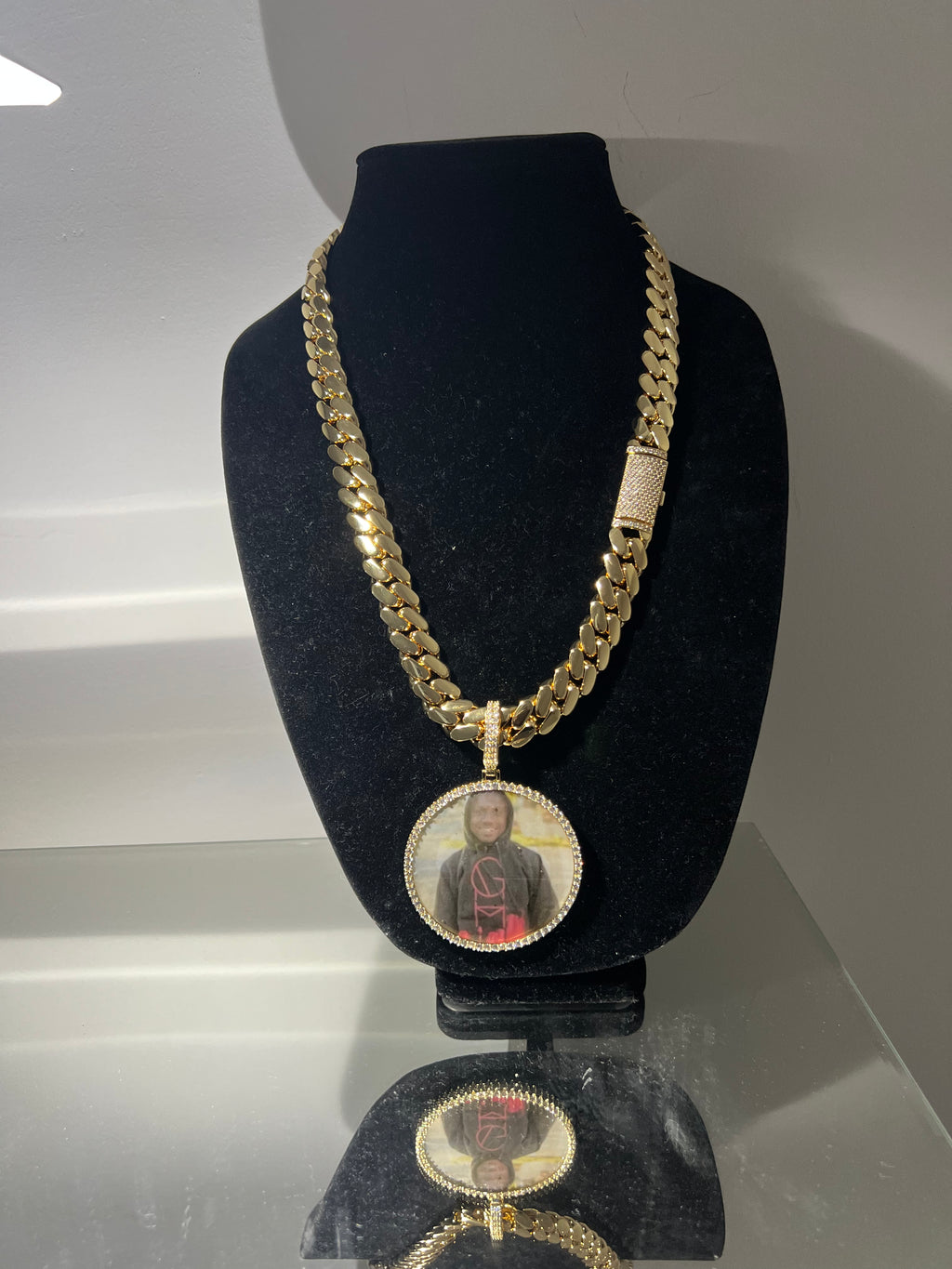 Large Picture Memorial Pendant