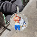 Large 3D Cutout Picture Memorial Pendant
