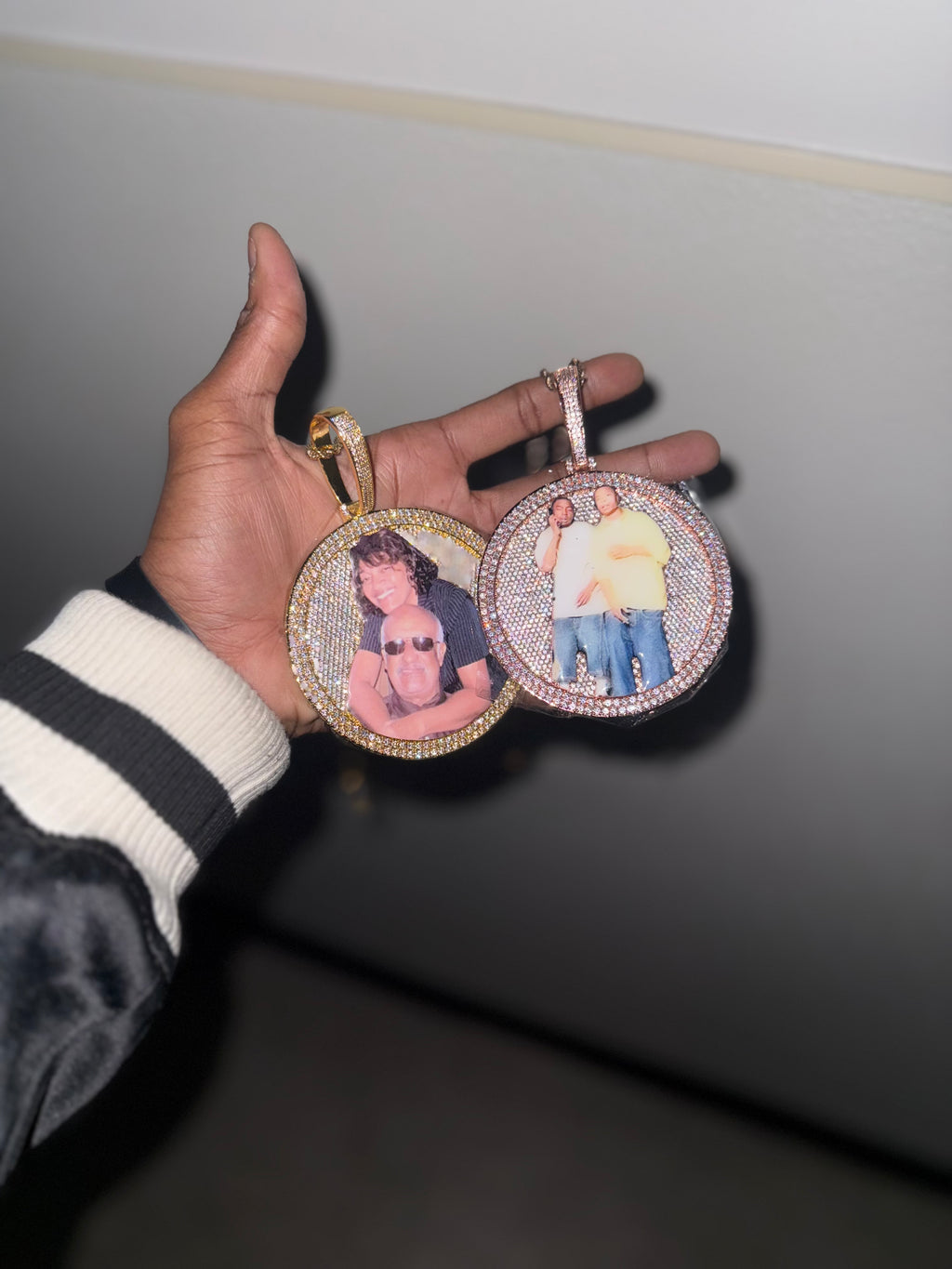 Large 3D Cutout Picture Memorial Pendant
