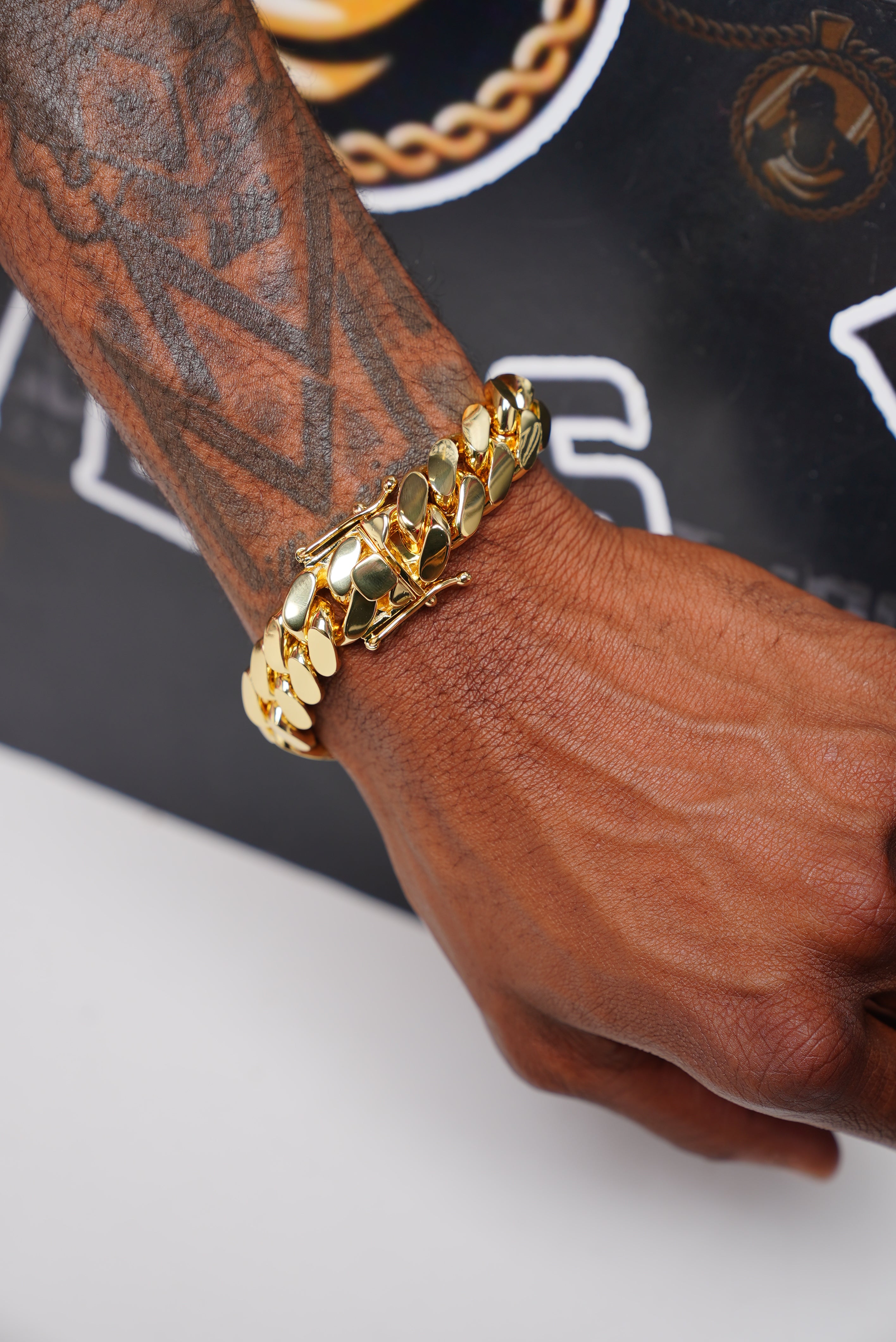 15mm Miami Cuban Bracelet