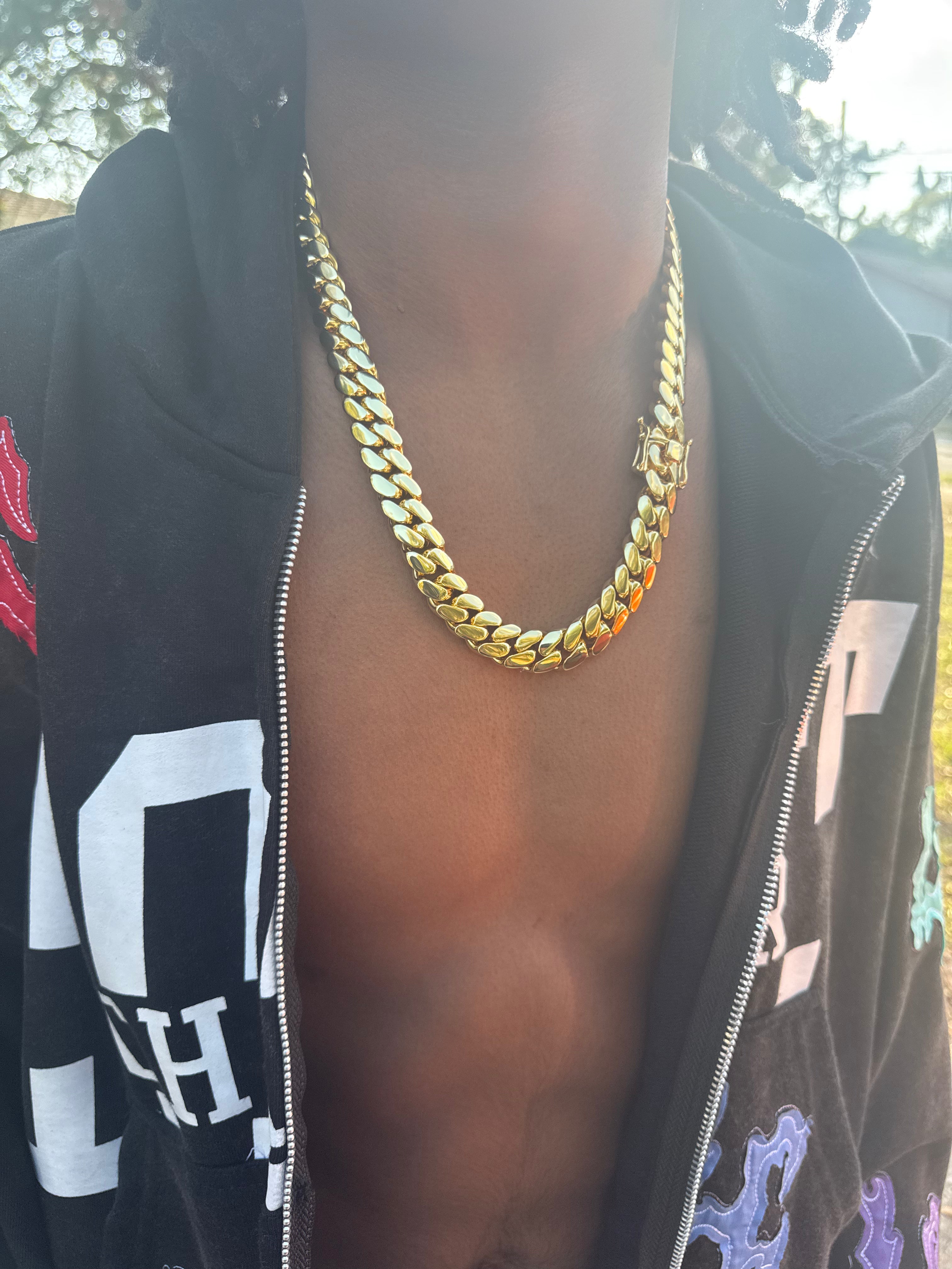 15mm Miami Cuban Necklace
