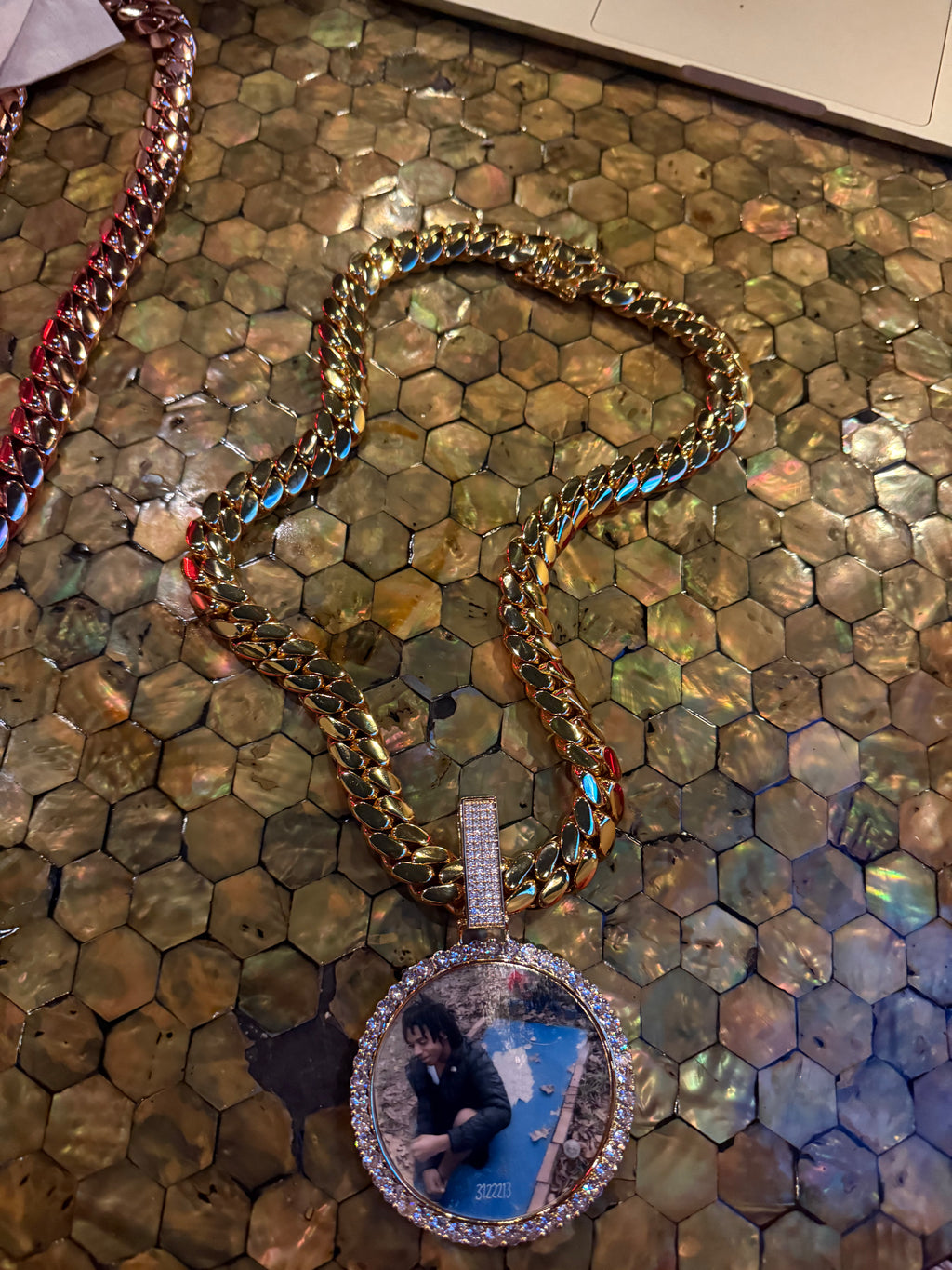 Large Picture Memorial Pendant