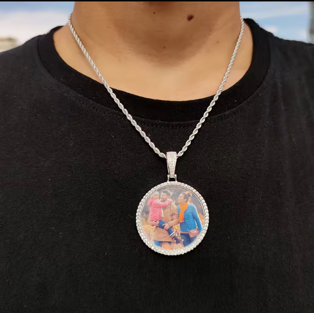 Small Picture Memorial Pendant