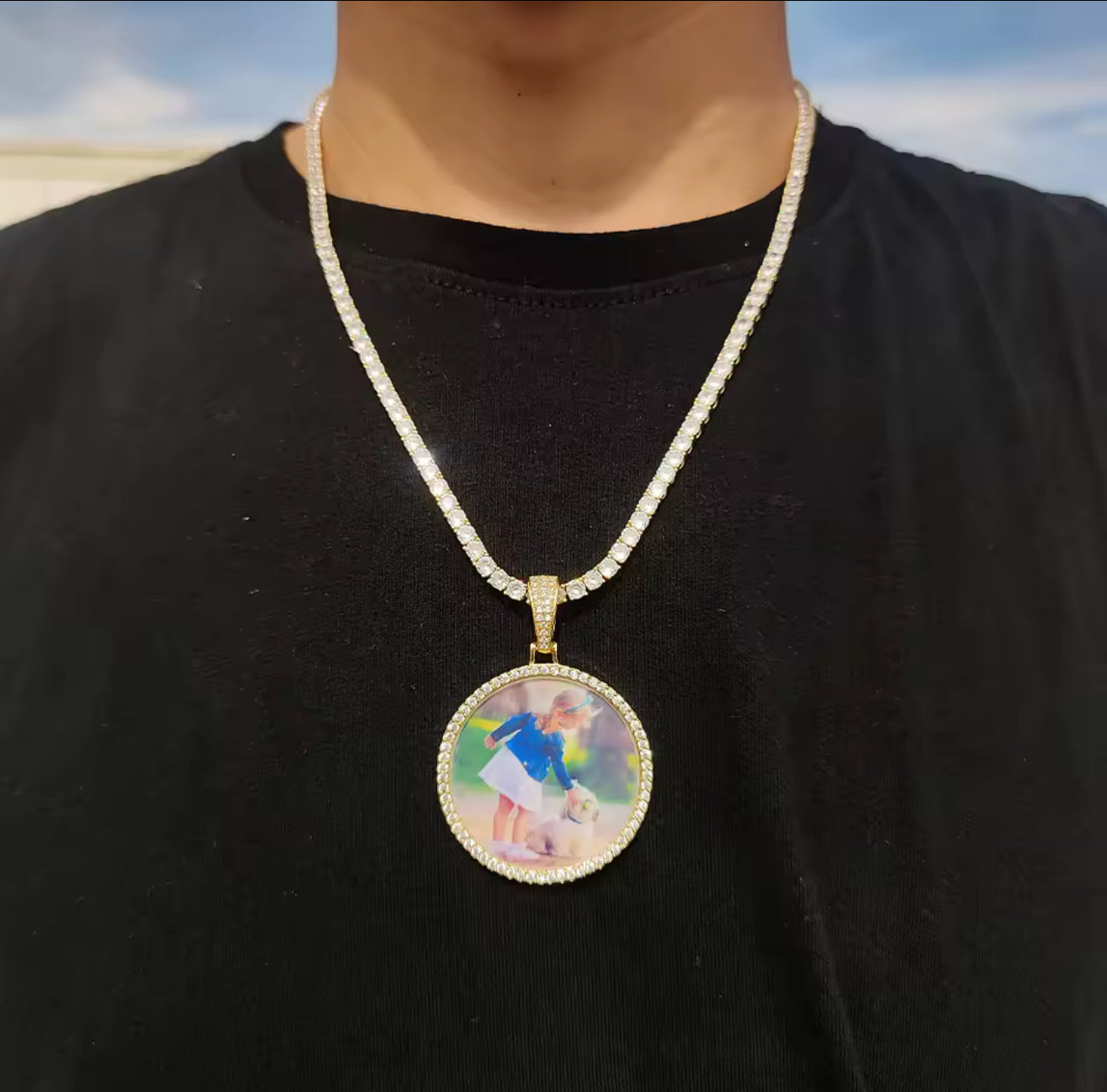 Small Picture Memorial Pendant