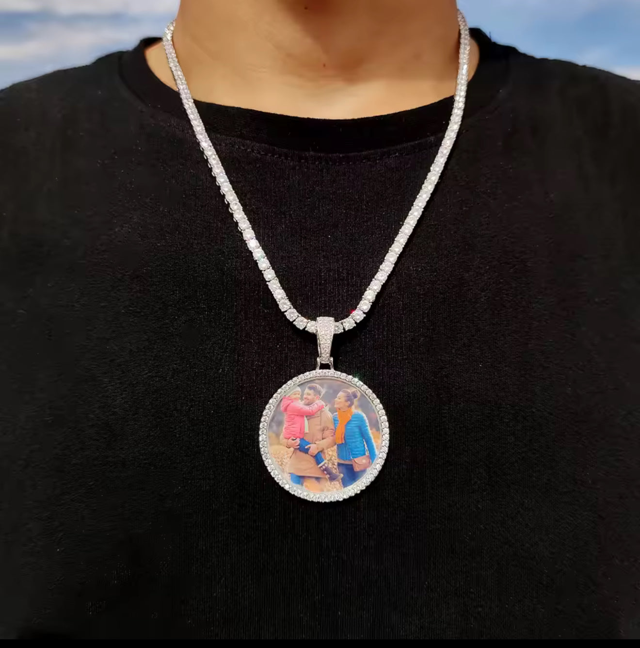 Small Picture Memorial Pendant