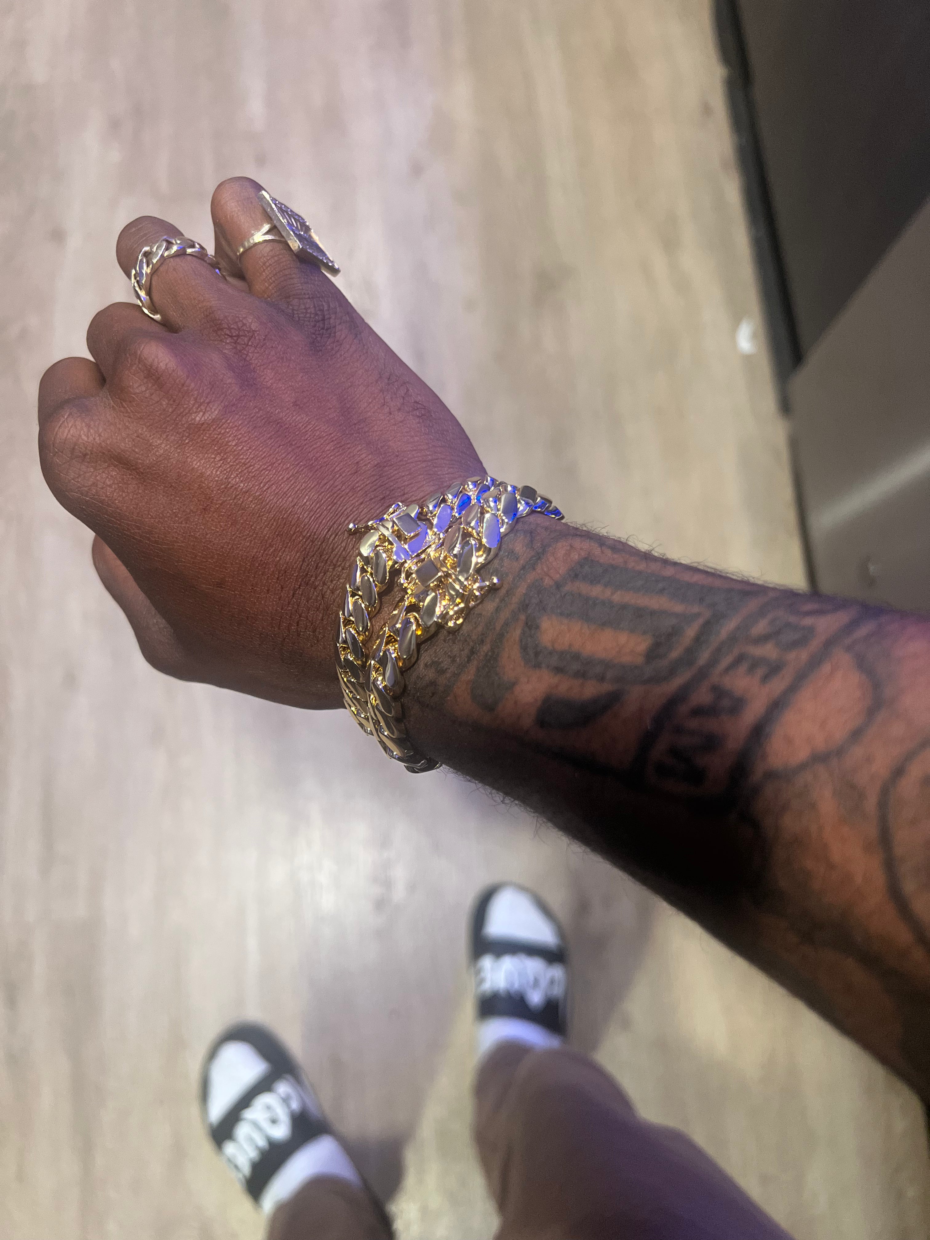 12mm Miami Cuban Bracelet